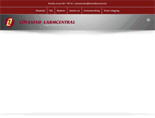 Tablet Screenshot of lovestadlarmcentral.se